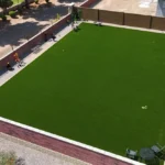 Verde Valley Turf artificial turf installed in Arizona backyard